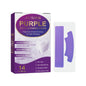 Purple Bright White Dental Stickers, Yellow Stain Removal Deep Cleaning Care For Oral Health Care Dental Stickers