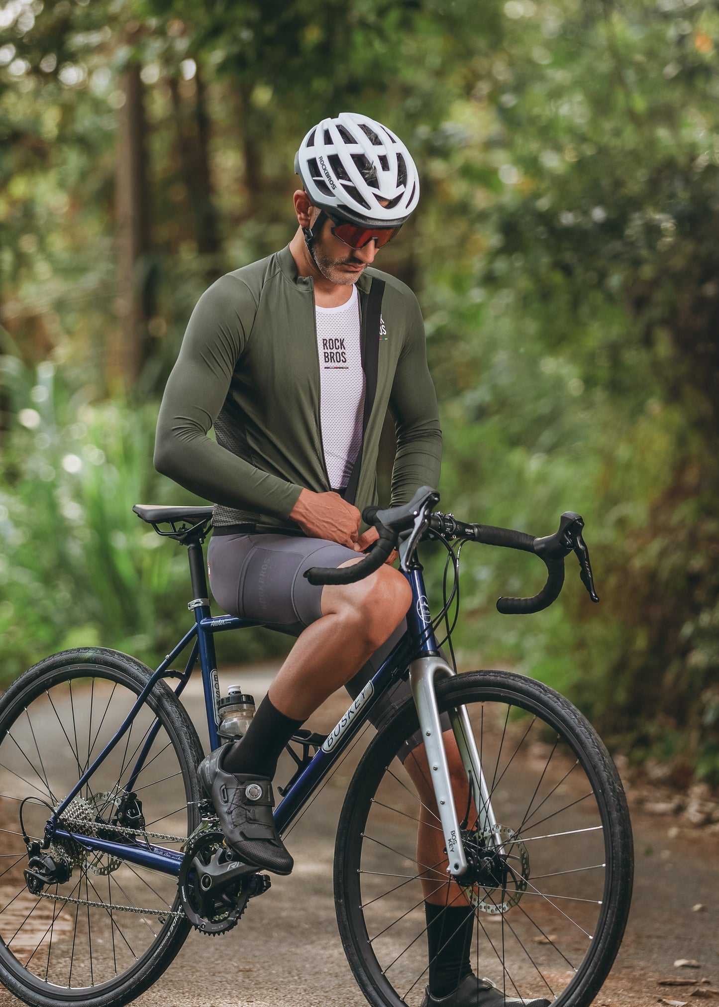 ROCKBROS Road-to-Sky Men's Cycling Long-Sleeved Jersey