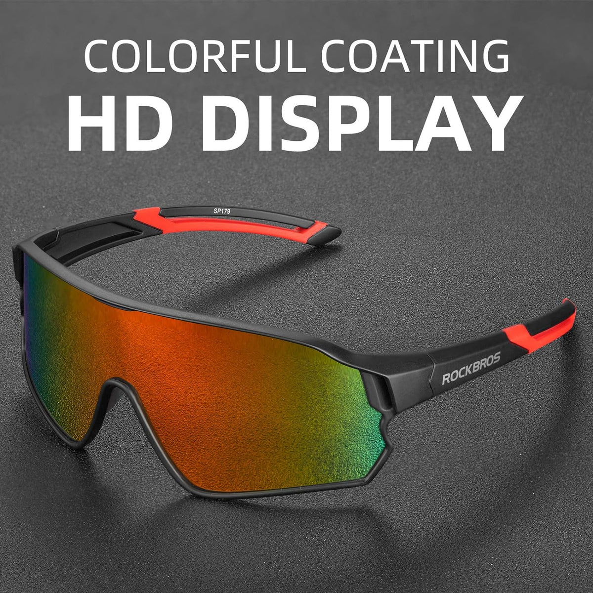 ROCKBROS Polarized Sunglasses UV Protection for Women Men Cycling