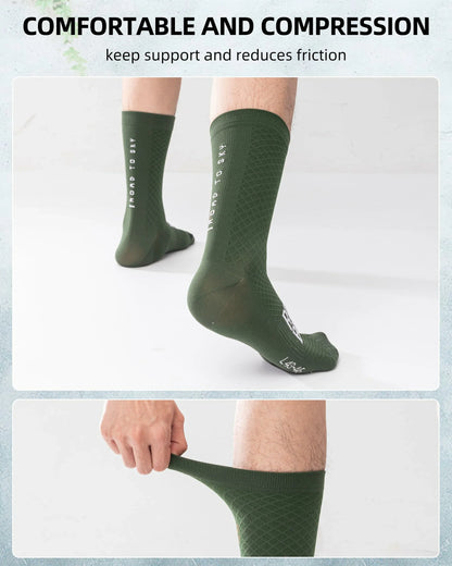 ROCKBROS Road to Sky Cycling Wicking Bike Socks for Men Women