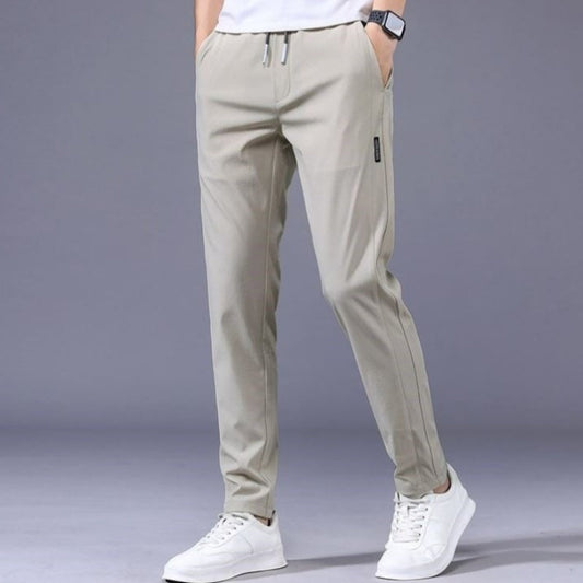Men’s Straight Leg Sweats – Lightweight, Casual, Korean-Inspired Comfort