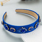 New Ins Fashionable Retro Baroque Headband South Korean High Sense Hair Accessories Face Wash Headwear