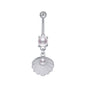 Navel Ring Creative Bat Bee Navel Buckle Navel Ring Body Piercing Jewelry