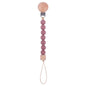 Infant and toddler products, beech wood pacifier clip, soothing wood octagonal pacifier, anti drop chain