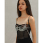 Minimalist party butterfly corset chain women's body chain imitation pearl tassel waist chain shoulder chain jewelry