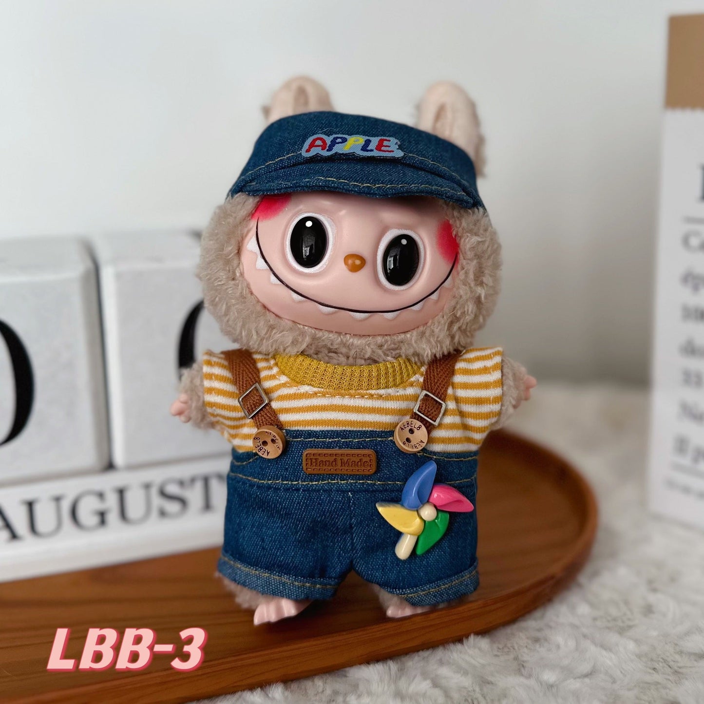 [Clothes Only]15-17 cm Labubu Sitting Party Doll Clothes Cute Set Clothes