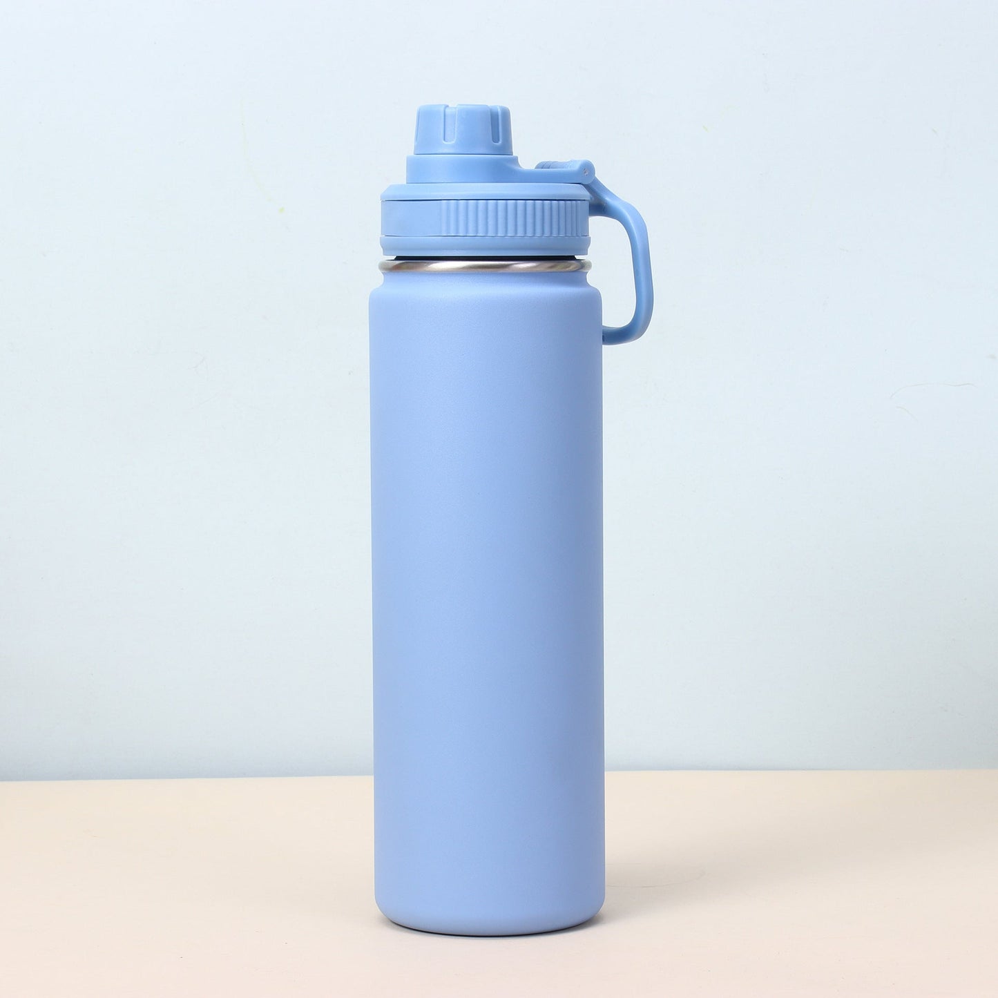304 stainless steel double-layer vacuum portable household thermos cup