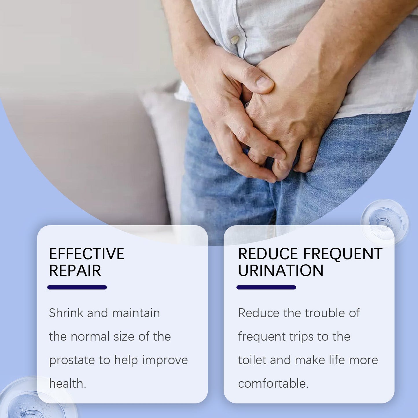 Men's Repair Cream, A Daily Body Care Cream That Gently Relives Skin Discomfort and Enhances Comfort