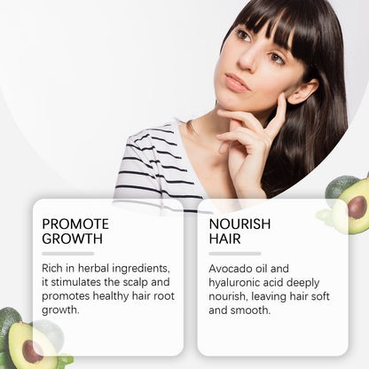 Herbal Nourishing Conditioner Prevents Dry And Frizzy Hair And Brightening Repair Smoothing Conditioner