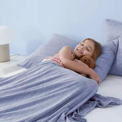 Adult and children's hot sleep cooling blanket summer air conditioning cooling blanket double-layer design cooling blanket