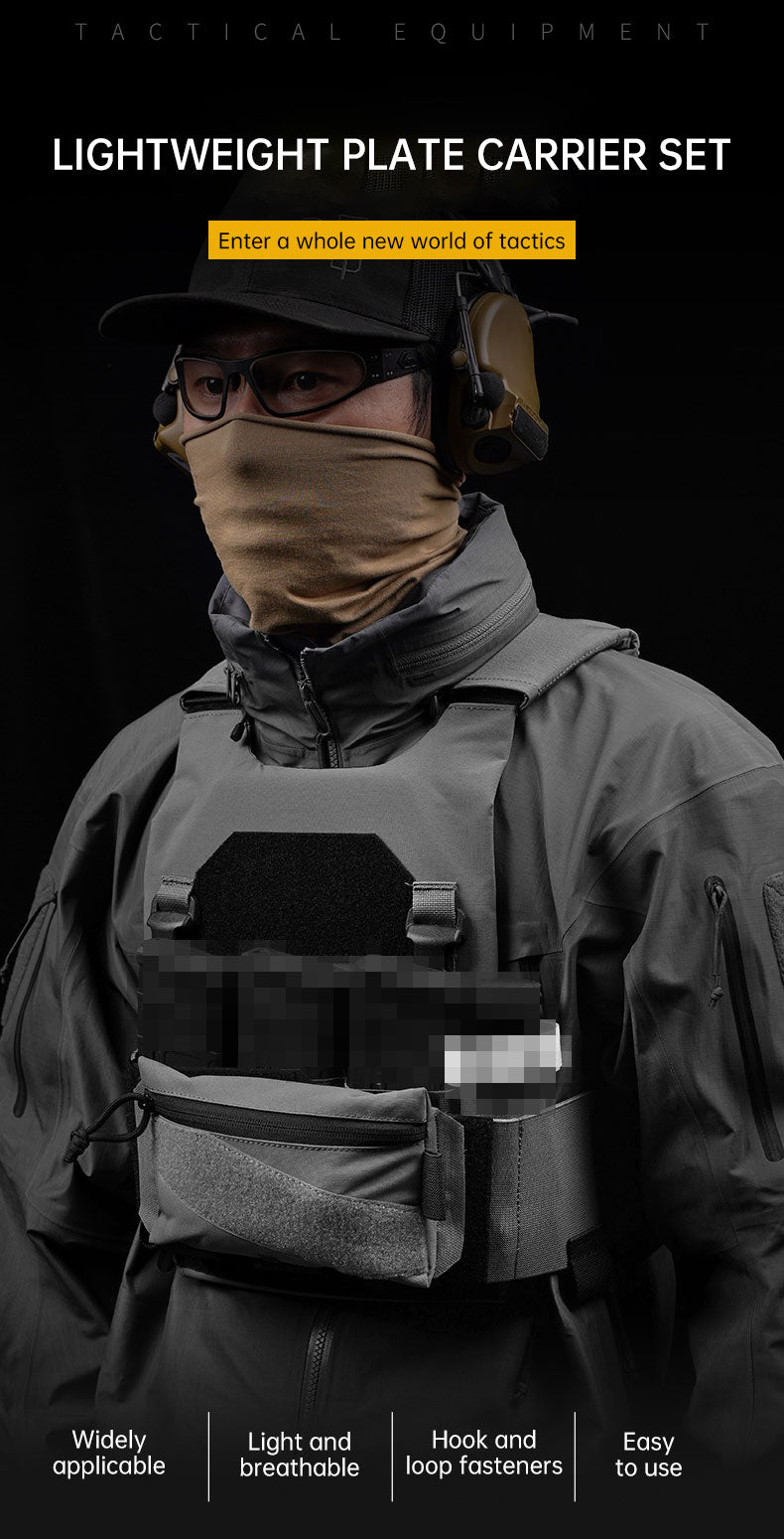 QASM Chest Buckle Waist Seal Storage Bag Little Dinosaur AC-1 Lightweight Tank Set