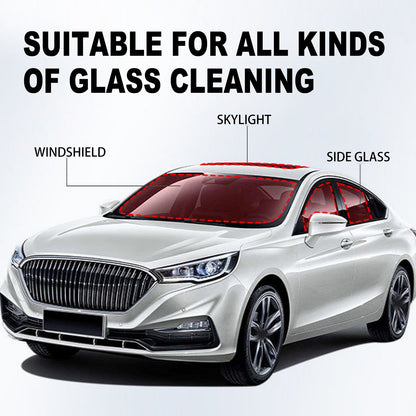 Car Glass Oil Film Remover, Rain Mist Smeary Clean Car Windscreen Cleaner