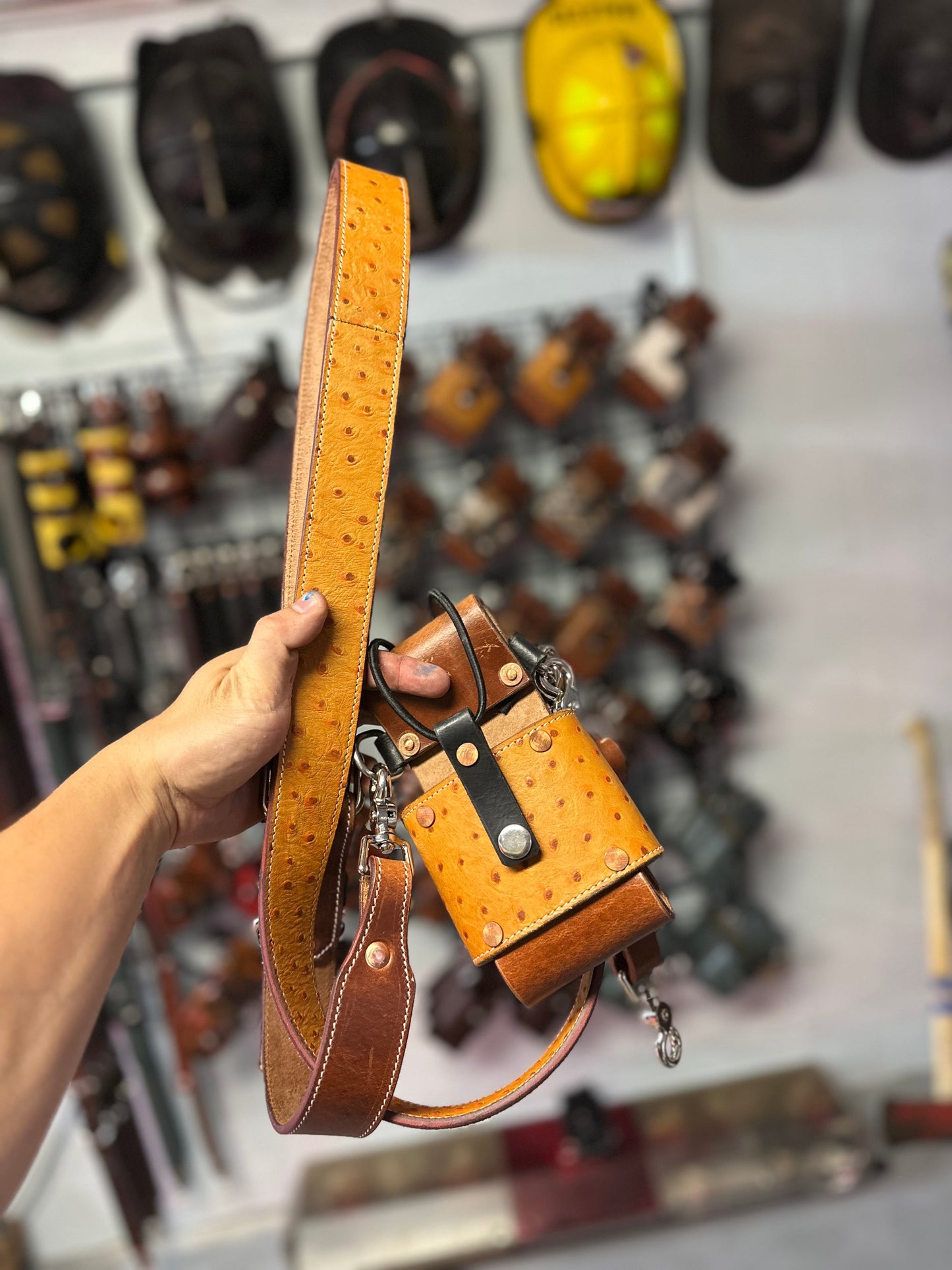 OSTRICH PRINT RADIO SET SET