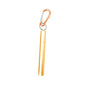 1 Set Reusable Telescopic Straw Set Portable Stainless Steel Easy To Clean Straw With Carry Case