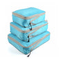 Travel compression packing cubes – ultralight, expandable, for luggage organization