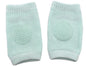1Pair Soft Anti-slip Safety Crawling Elbow Cushion Knee Pad Semi-combed cotton terry dispensing Baby Infant Born Toddler Kids