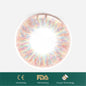 1Pcs FDA Certificate Eyes Beautiful Pupil Colorful Girl Cosplay Contact Lenses CHOCO