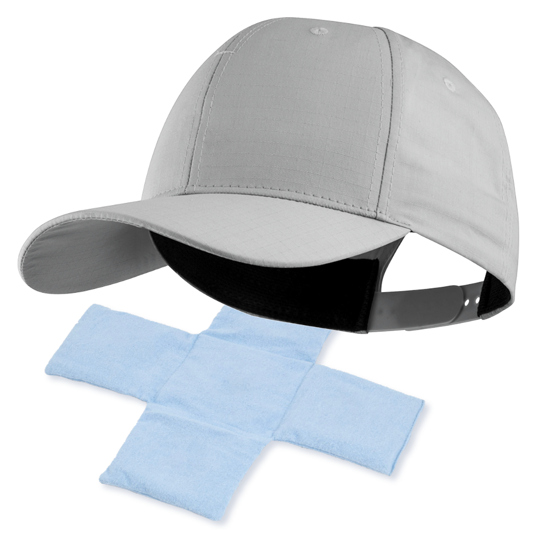 POWERCAP ICE Baseball Hat – Instant Cooling with Reusable Ice Packs UPF 50 Protection