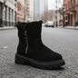 Women’s Plush Snow Boots – Warm Waterproof Winter Boots (Plus Size)