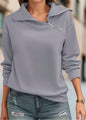 Women’s Zipper Turtleneck Pullover