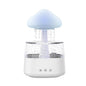 New Designed Cool Mist Essential Oil 7 Colors LED Night Light Wood Grain Cloud Rain Water Air Humidifier