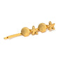 Stainless steel shell hair clip with bangs, high-end feel, ins metal hair accessories, broken hair clip at the back of the head