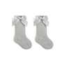 Children's Socks Combed Cotton Girl Baby Bow Princess Socks Hollow Mesh Dance Socks