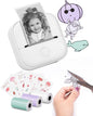 Phomemo Portable Mini Thermal Printer T02 Mini Pocket Label Printer DIY Self-adhesive Sticker Label Machine Various Label Paper