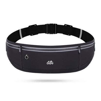 "Outdoor Sports Waist Pack, Large Capacity Waterproof Mobile Phone Pouch, Unisex Running Fitness Elastic Waist Bag"