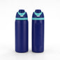 Insulated Stainless Steel Water Bottle (24OZ/32OZ), with straw, BPA-Free, great for sports and travel.