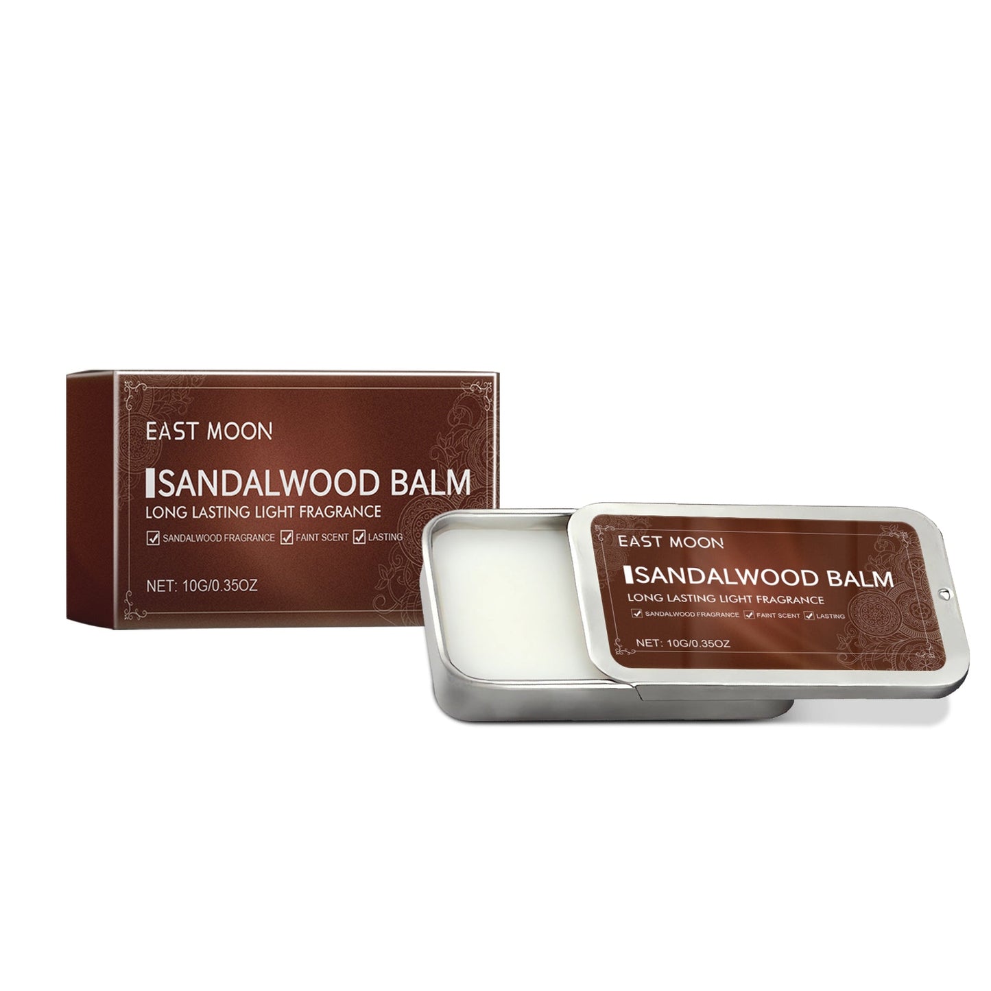 Men's Solid Balm Portable Solid Balm For Long-Lasting Fragrance Refreshing And Non-Sticky