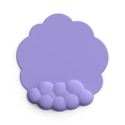 Mouse pad with wrist rest keyboard cloud anti-slip memory foam desktop office gamer mouse wrist rest