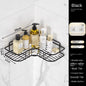Bathroom Storage Rack Toilet Washroom Wall-Mounted Hole-Free Multi-Functional Iron Mesh Long Strip Organizer
