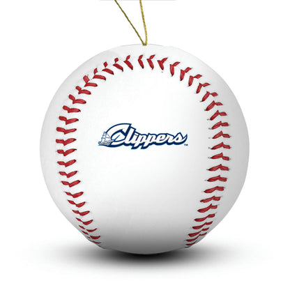 Columbus Clippers Baseball Ornament - Authentic Series