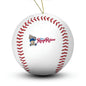 Frisco RoughRiders Baseball Ornament - Authentic Series