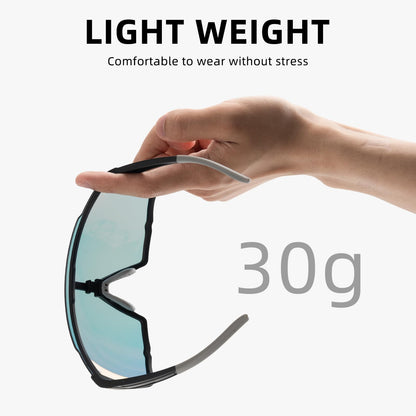 ROCKBROS Photochromic Sport Cycling Sunglasses for Men Women Lightweight UV Protection