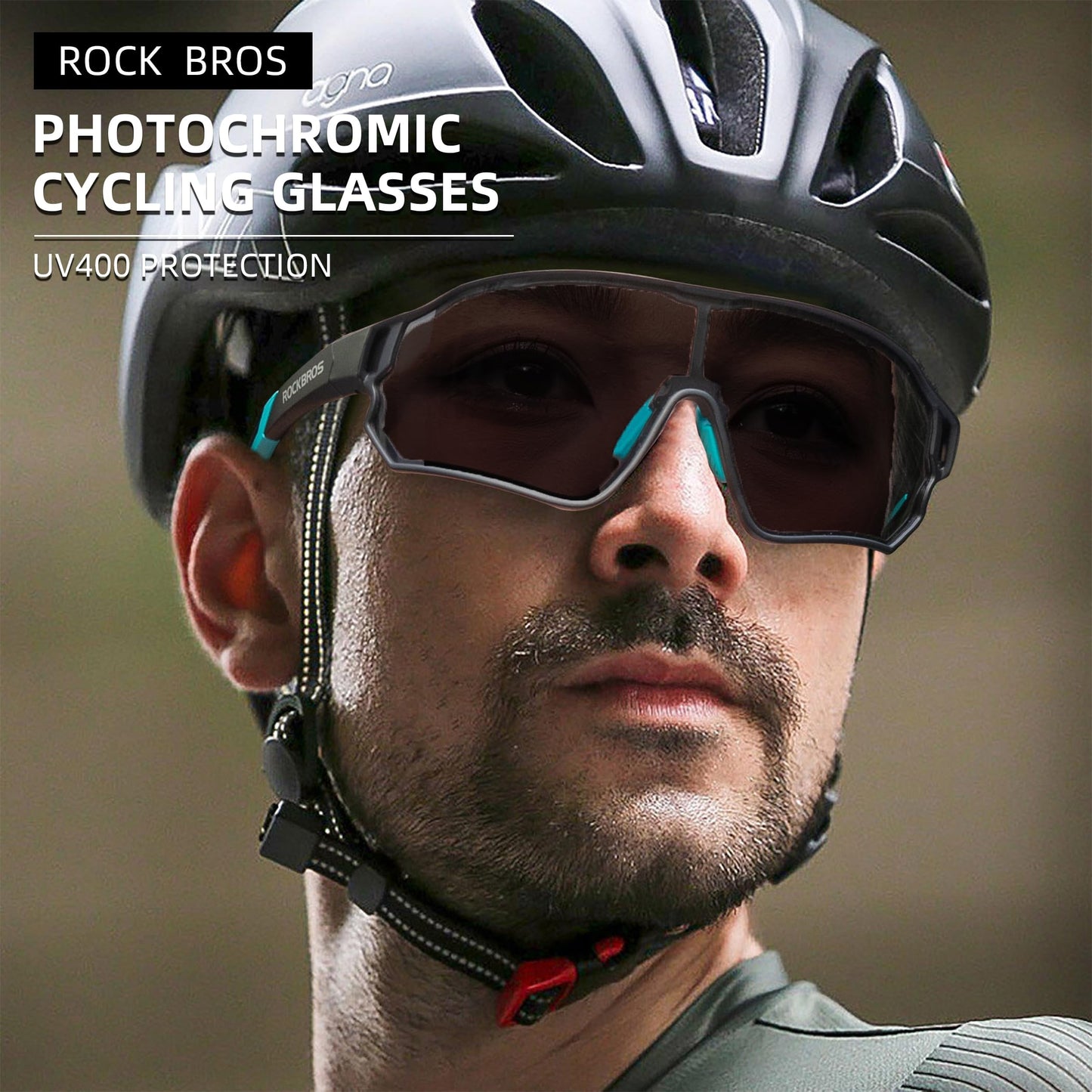 ROCKBROS Photochromic Sunglasses Thicken PC Lenses With UV400 Protection Coating