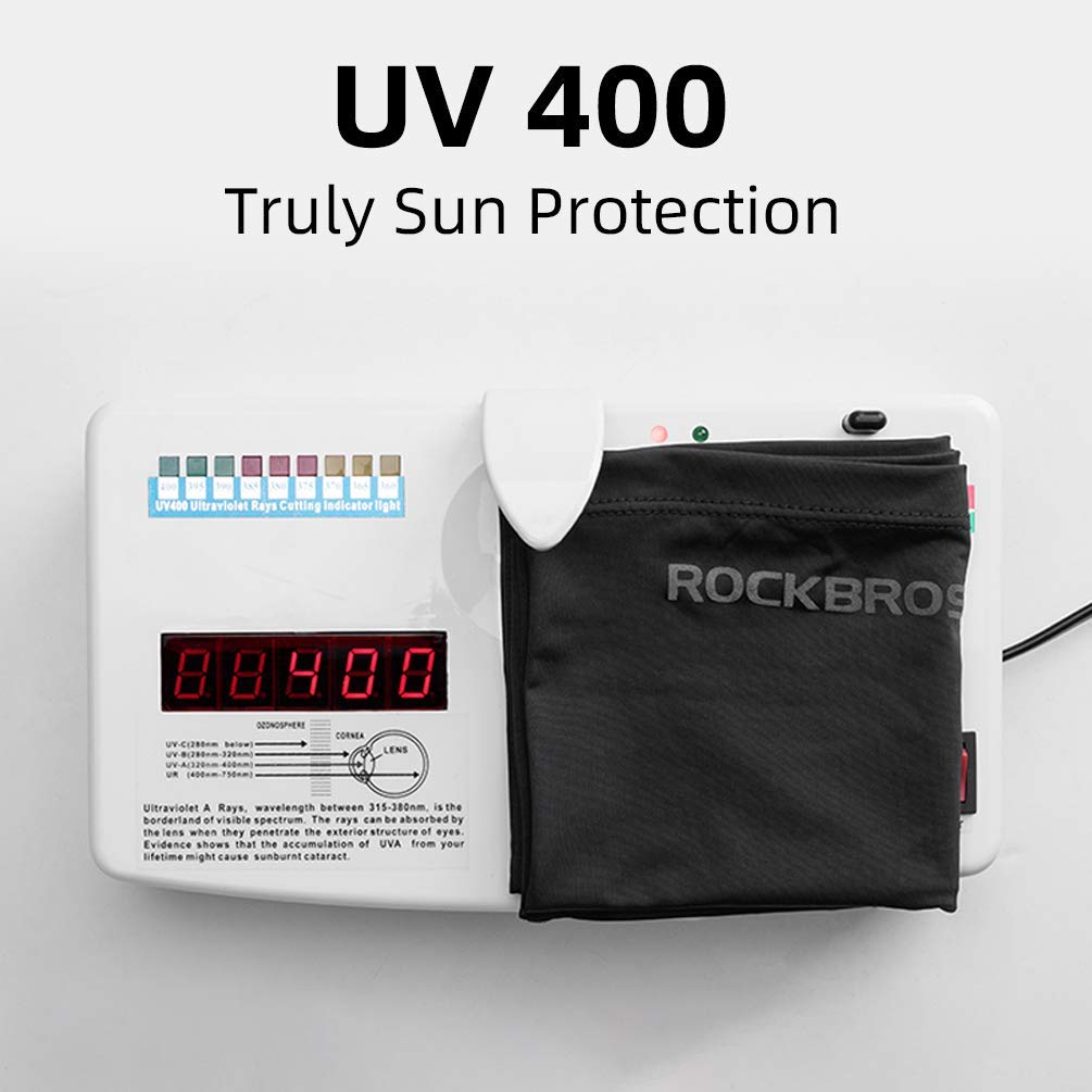 ROCKBROS Cooling Neck Gaiter Face Mask Fishing Scarf Face Cover for Men Women