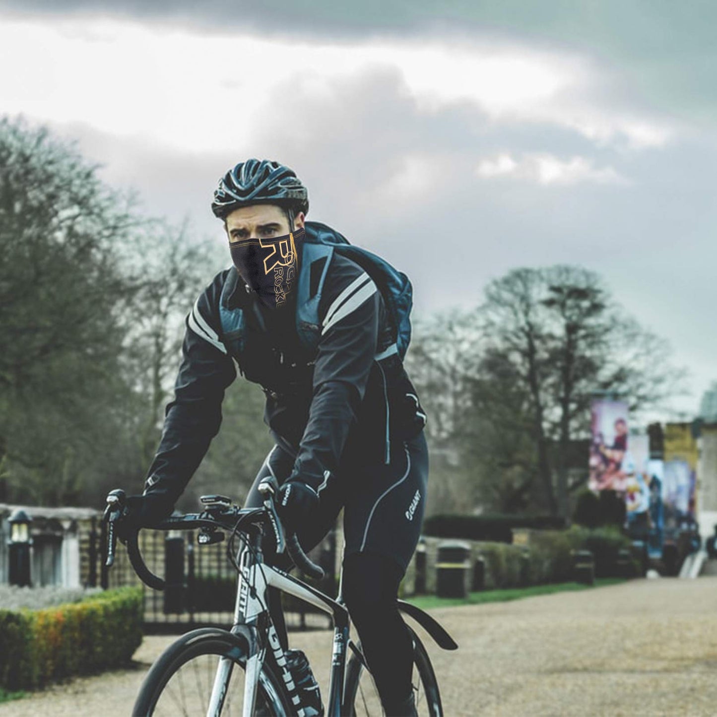 ROCKBROS Cooling Neck Gaiter Face Mask Fishing Scarf Face Cover for Men Women