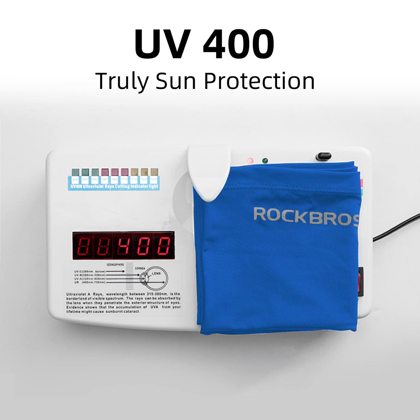 ROCKBROS Cooling Neck Gaiter Face Mask Fishing Scarf Face Cover for Men Women