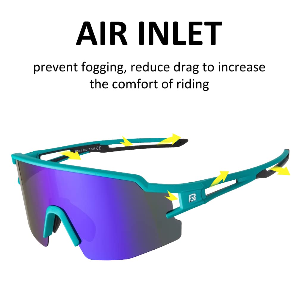 ROCKBROS-Ultralight Polarised Sports Sunglasses 22g