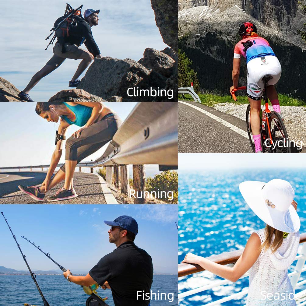 ROCKBROS Cooling Neck Gaiter Face Mask Fishing Scarf Face Cover for Men Women