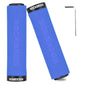 ROCKBROS Bike Grips Foam Single Lock on Bicycle  Soft Comfortable Non-Slip Bike Handle Grips