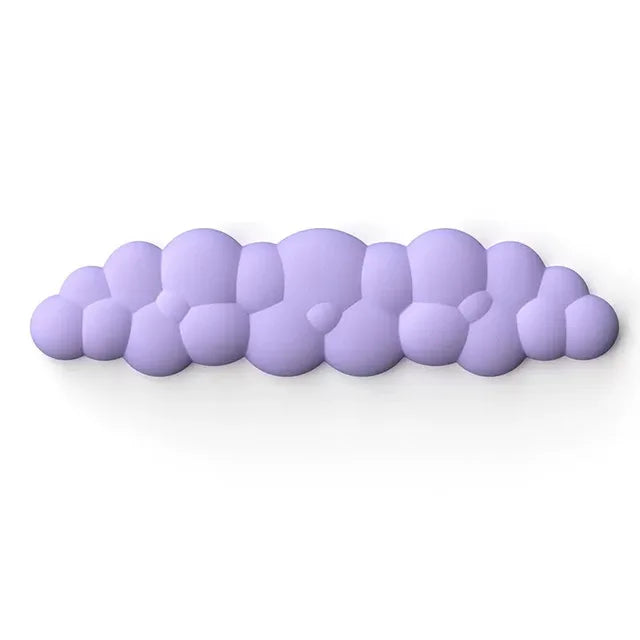 Mouse pad with wrist rest keyboard cloud anti-slip memory foam desktop office gamer mouse wrist rest