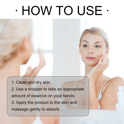TCA 40% Skin Peel Serum, Firming Skin Contractive Pore Fade Out Fine Lines Wrinkles Moist Haun White Filling