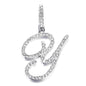 Hip hop accessories grass letter pendant melon seed buckle Cuban chain accessory