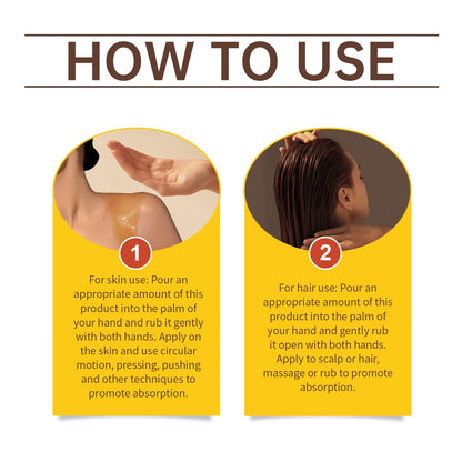 Body Care Oil Moisturizes And Moisturizes Body Skin, Softens Hair Daily Care Essential Oil