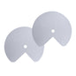 Lazy Susan Shelf Liner: Silicone, for Dual Tier Pie Cut Organizer, Non-Slip & Thermal Protection .2pcs