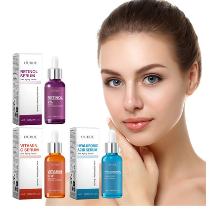 Grape Fruit Essence, Moisturizing, Tender, Firming, Smoothing, Fine Lines And Anti-Wrinkle Skin Care Essence