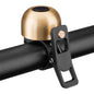 ROCKBROS Copper Alloy Bike Bell, Loud Classic Ring, Fits 21-23mm Handlebars for Adults